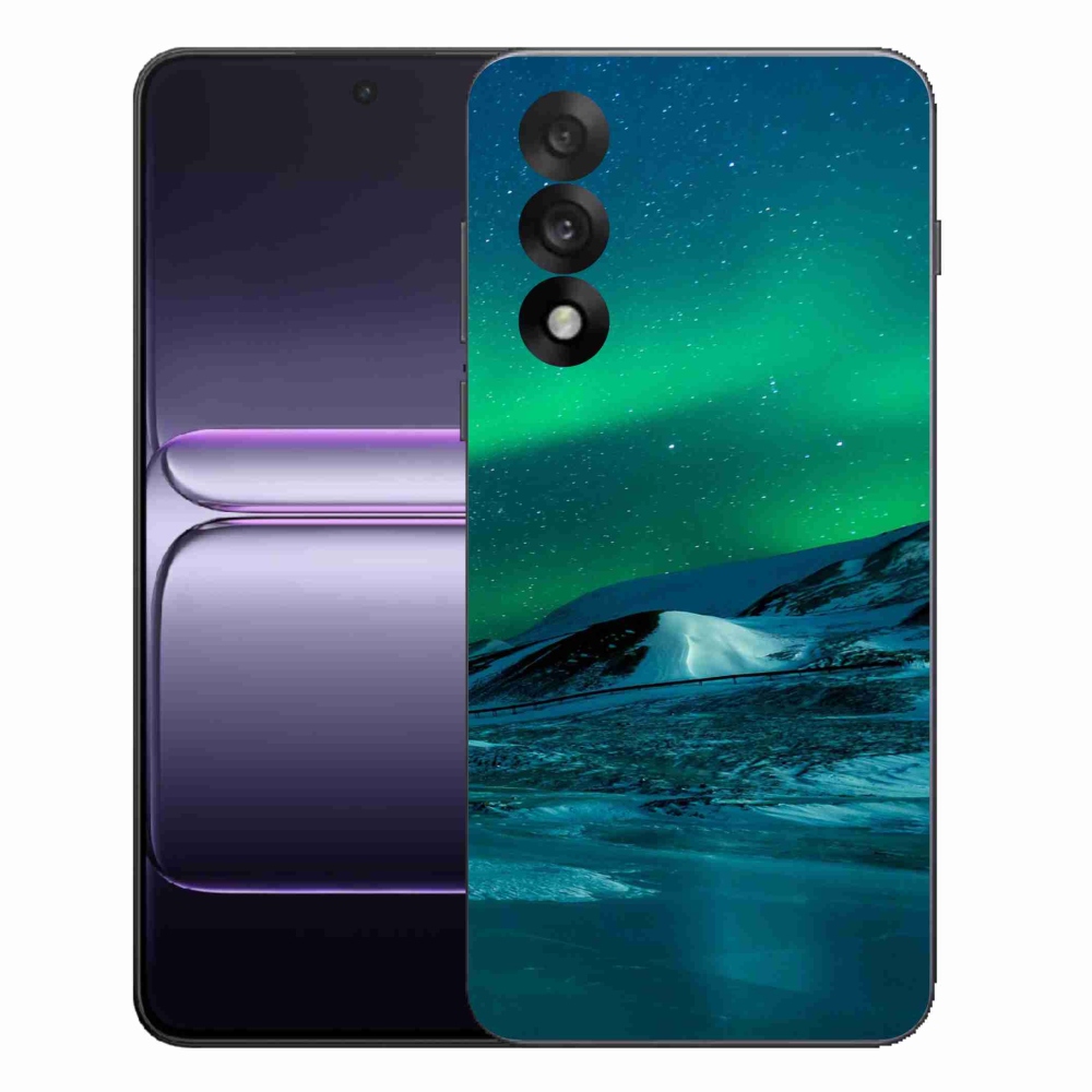 Gelový kryt mmCase na One Plus Nord 5 - polární záře