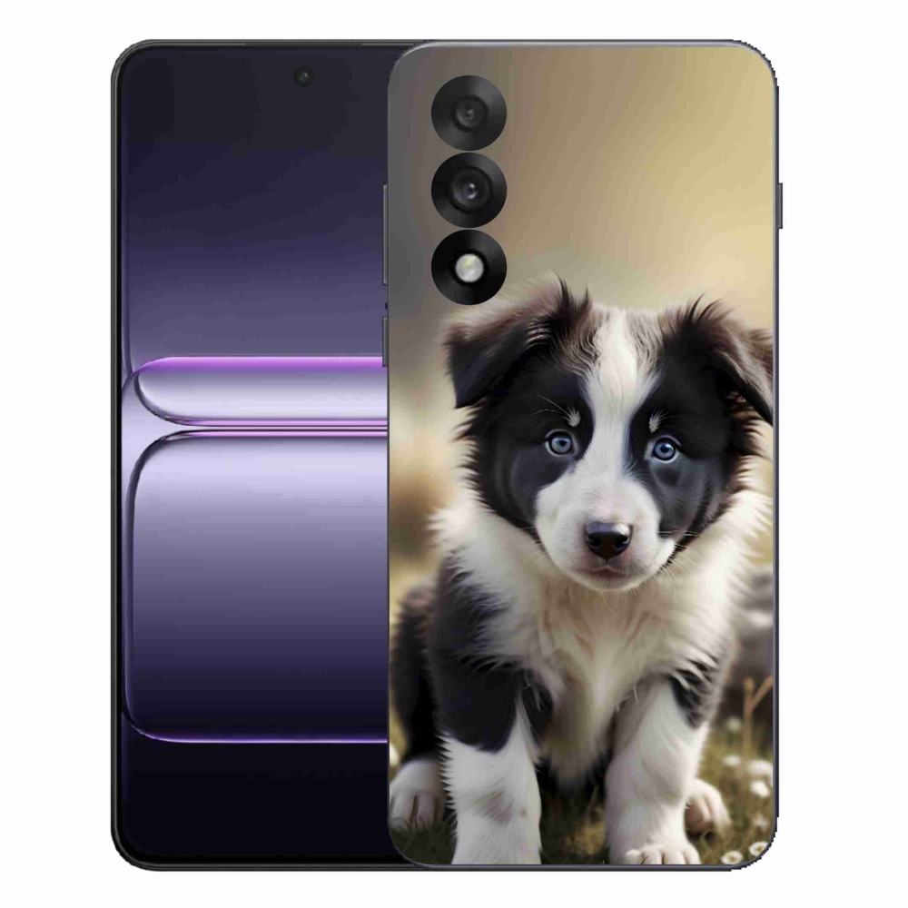 Gelový kryt mmCase na One Plus Nord 5 - roztomilá border kolie