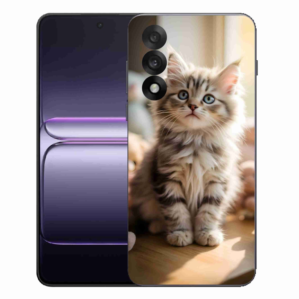 Gelový kryt mmCase na One Plus Nord 5 - roztomilé kotě 10