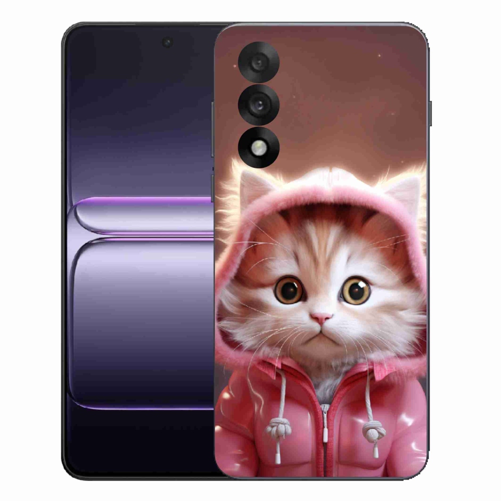 Gelový kryt mmCase na One Plus Nord 5 - roztomilé kotě 3