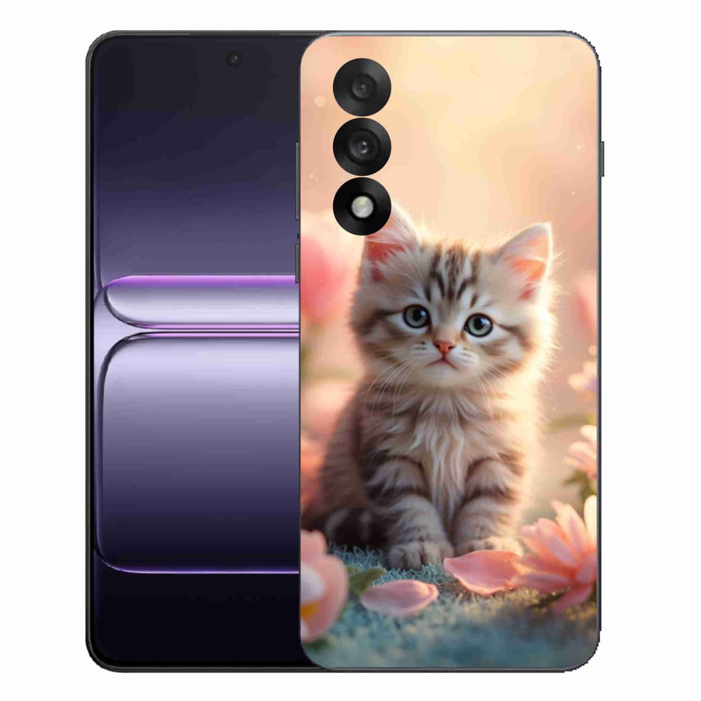 Gelový kryt mmCase na One Plus Nord 5 - roztomilé kotě 8