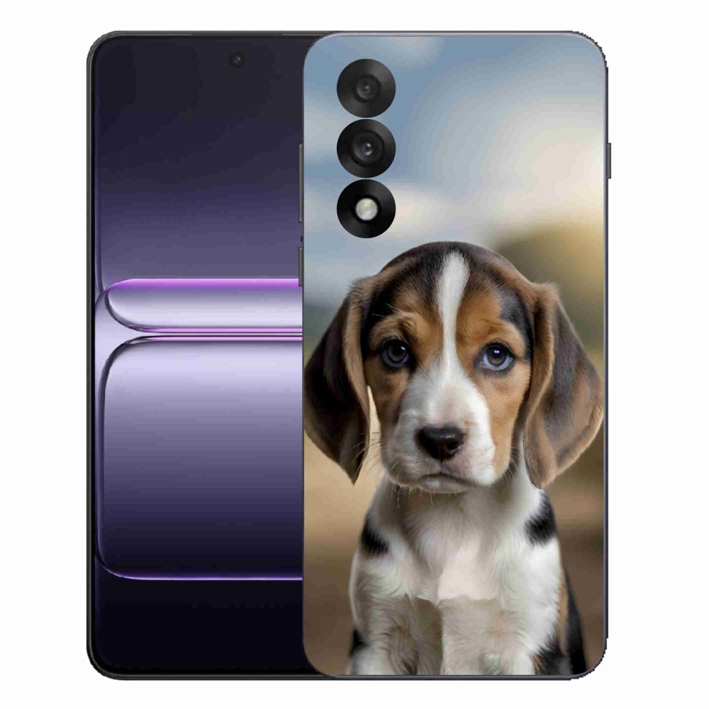 Gelový kryt mmCase na One Plus Nord 5 - roztomilý bígl