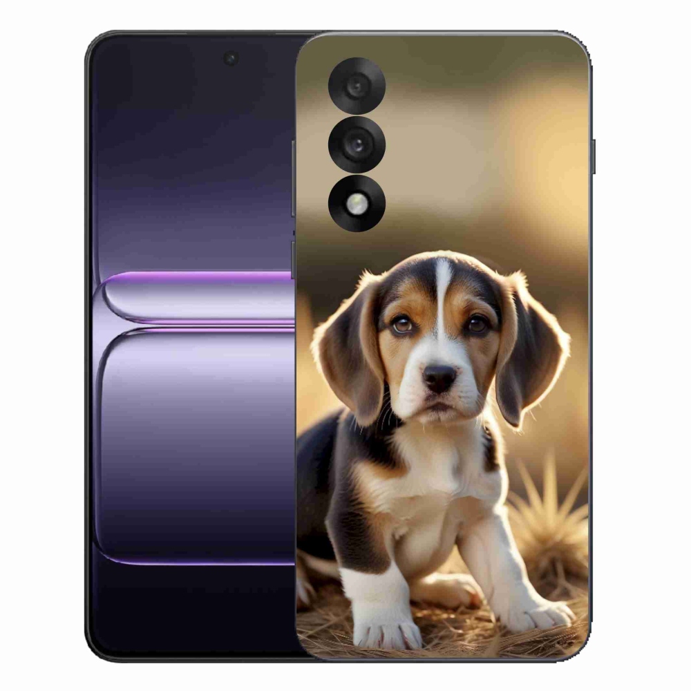 Gelový kryt mmCase na One Plus Nord 5 - roztomilý bígl