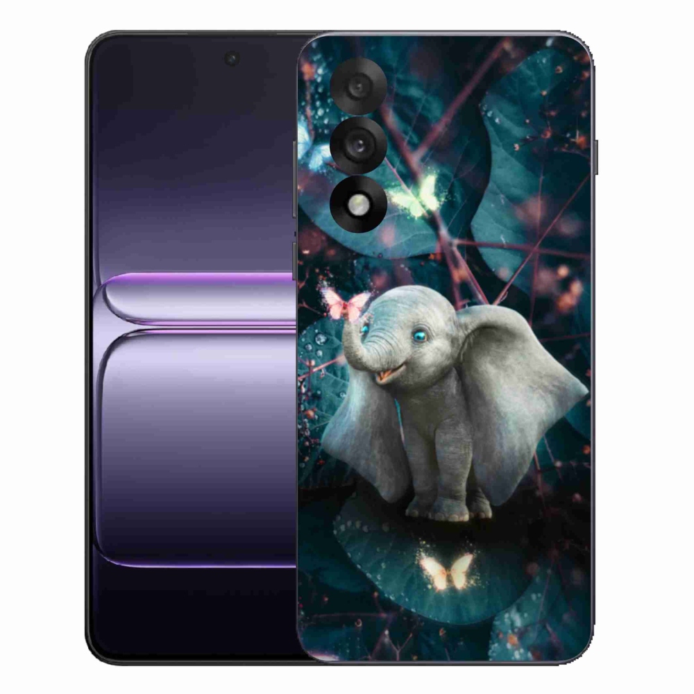 Gelový kryt mmCase na One Plus Nord 5 - roztomilý slon