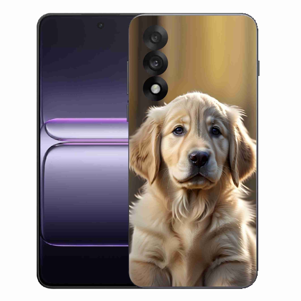 Gelový kryt mmCase na One Plus Nord 5 - roztomilý zlatý retrívr