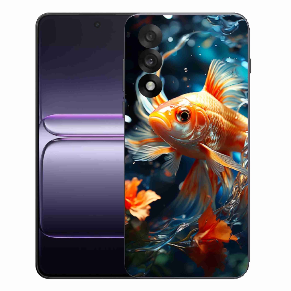 Gelový kryt mmCase na One Plus Nord 5 - rybka