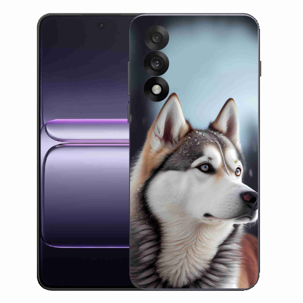Gelový kryt mmCase na One Plus Nord 5 - sibiřský husky