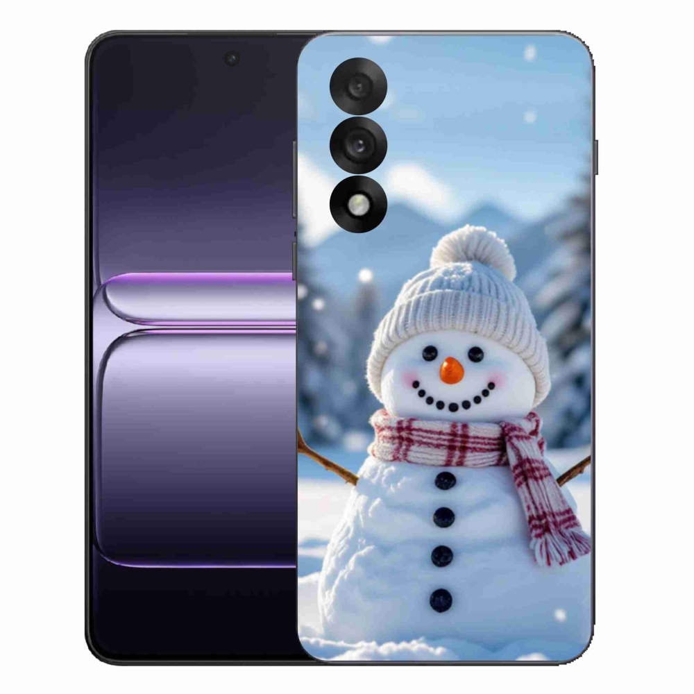 Gelový kryt mmCase na One Plus Nord 5 - sněhulák 3