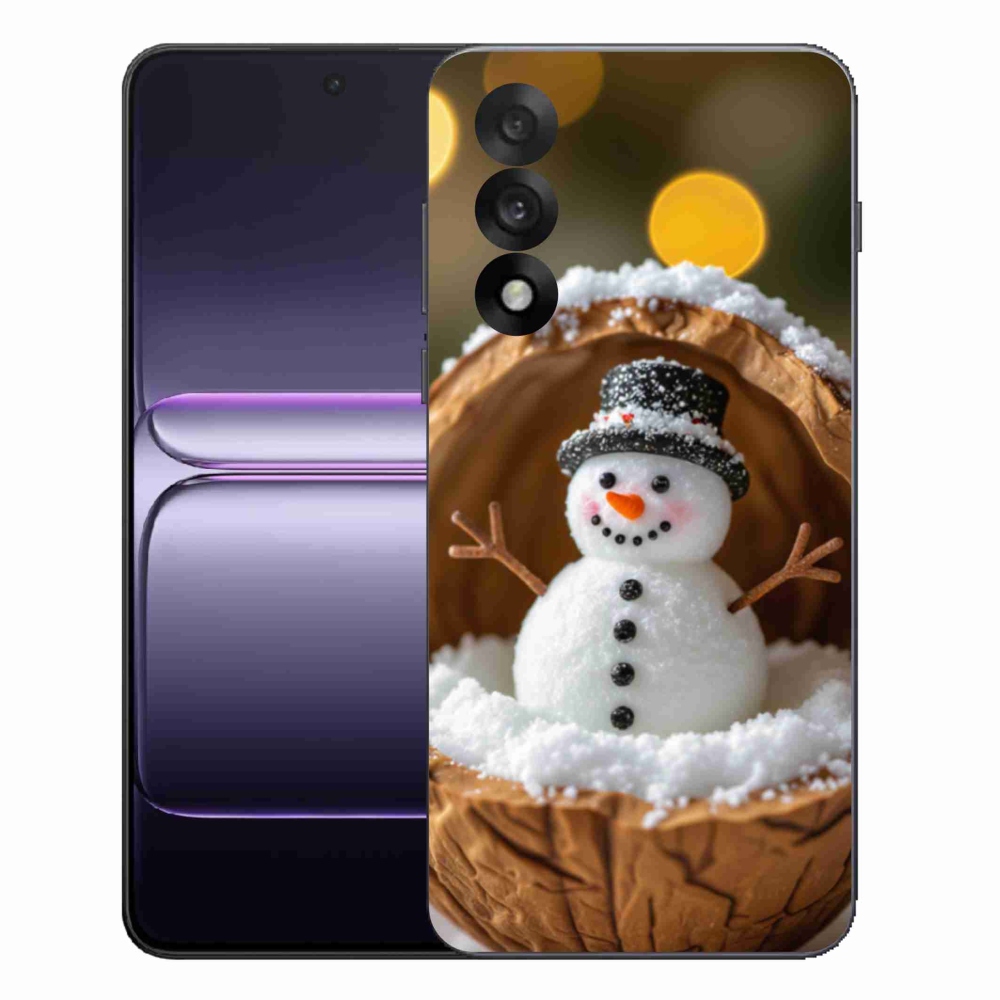 Gelový kryt mmCase na One Plus Nord 5 - sněhulák 4