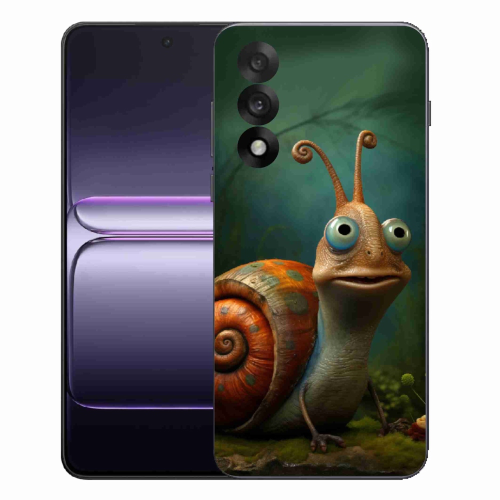 Gelový kryt mmCase na One Plus Nord 5 - šnek