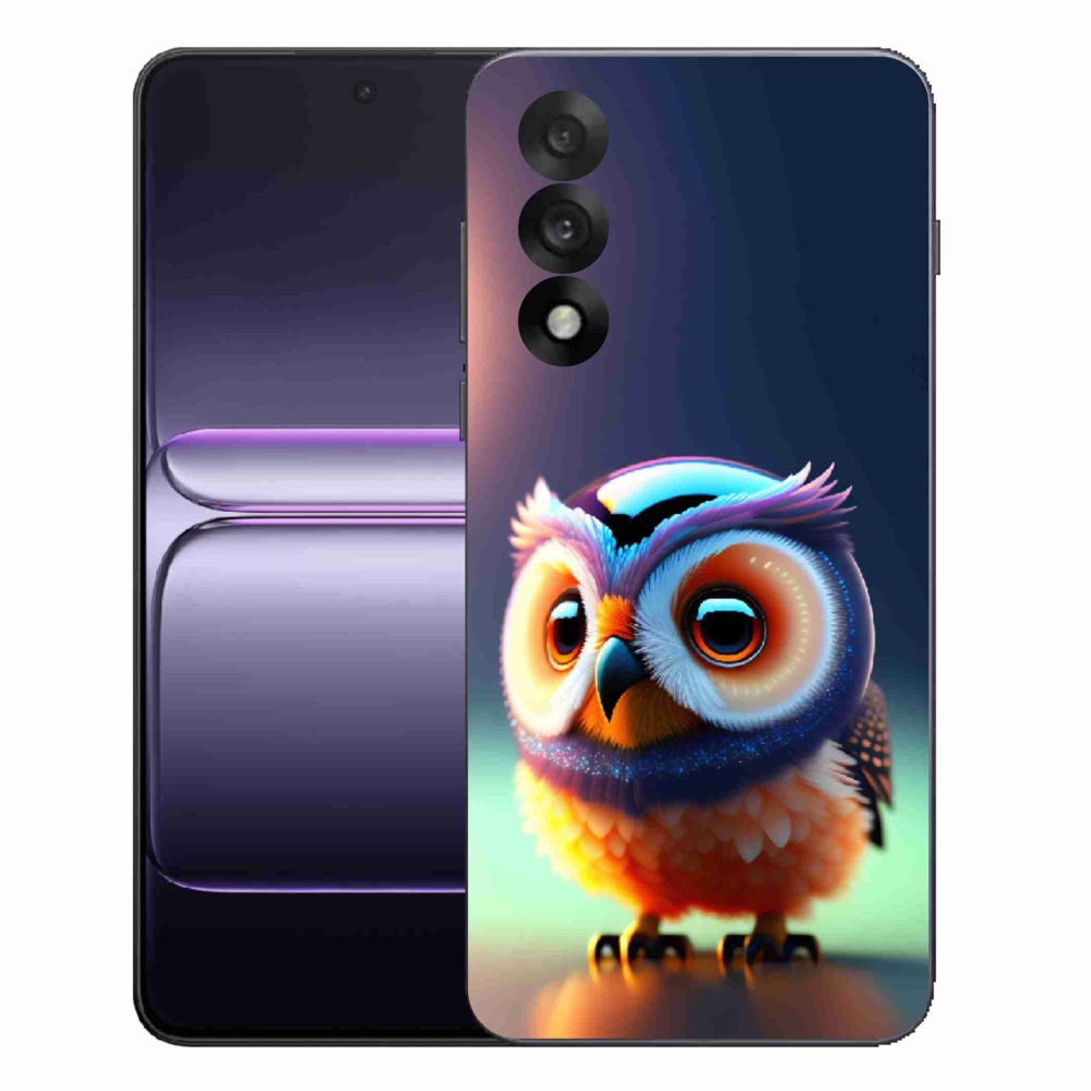 Gelový kryt mmCase na One Plus Nord 5 - sovička