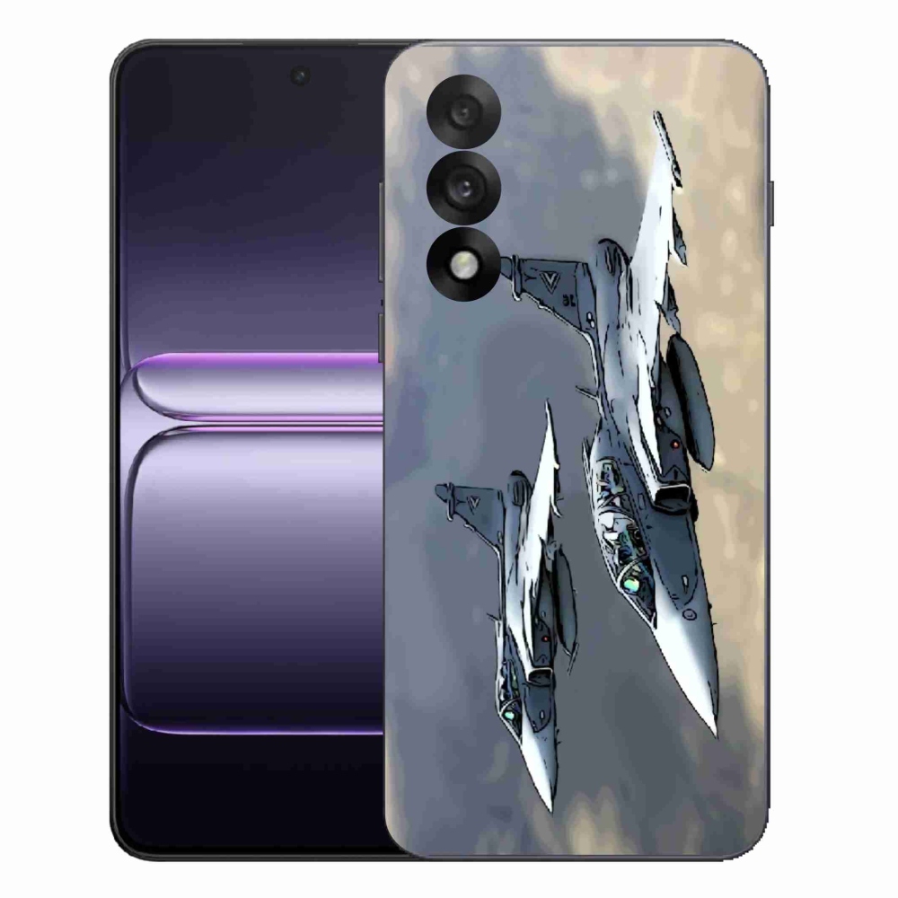 Gelový kryt mmCase na One Plus Nord 5 - stíhačky