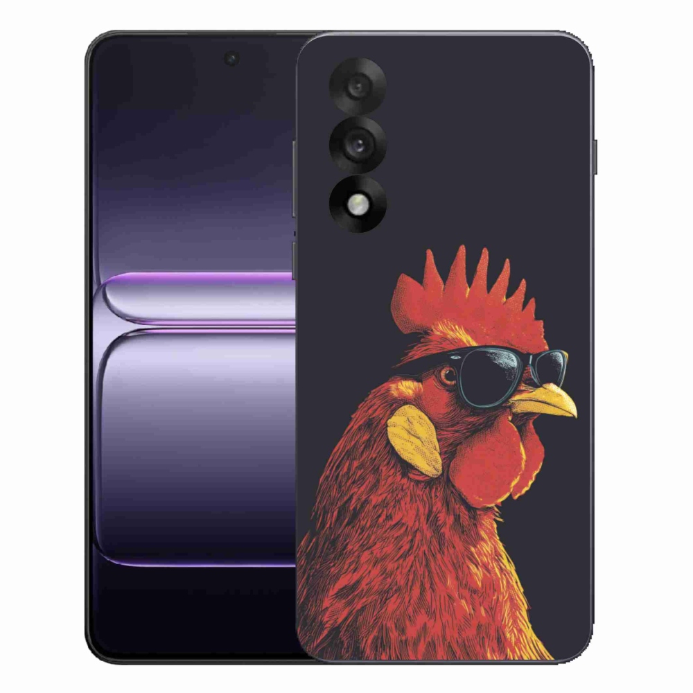 Gelový kryt mmCase na One Plus Nord 5 - stylový kohout