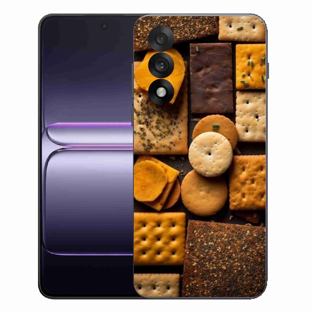 Gelový kryt mmCase na One Plus Nord 5 - sušenky