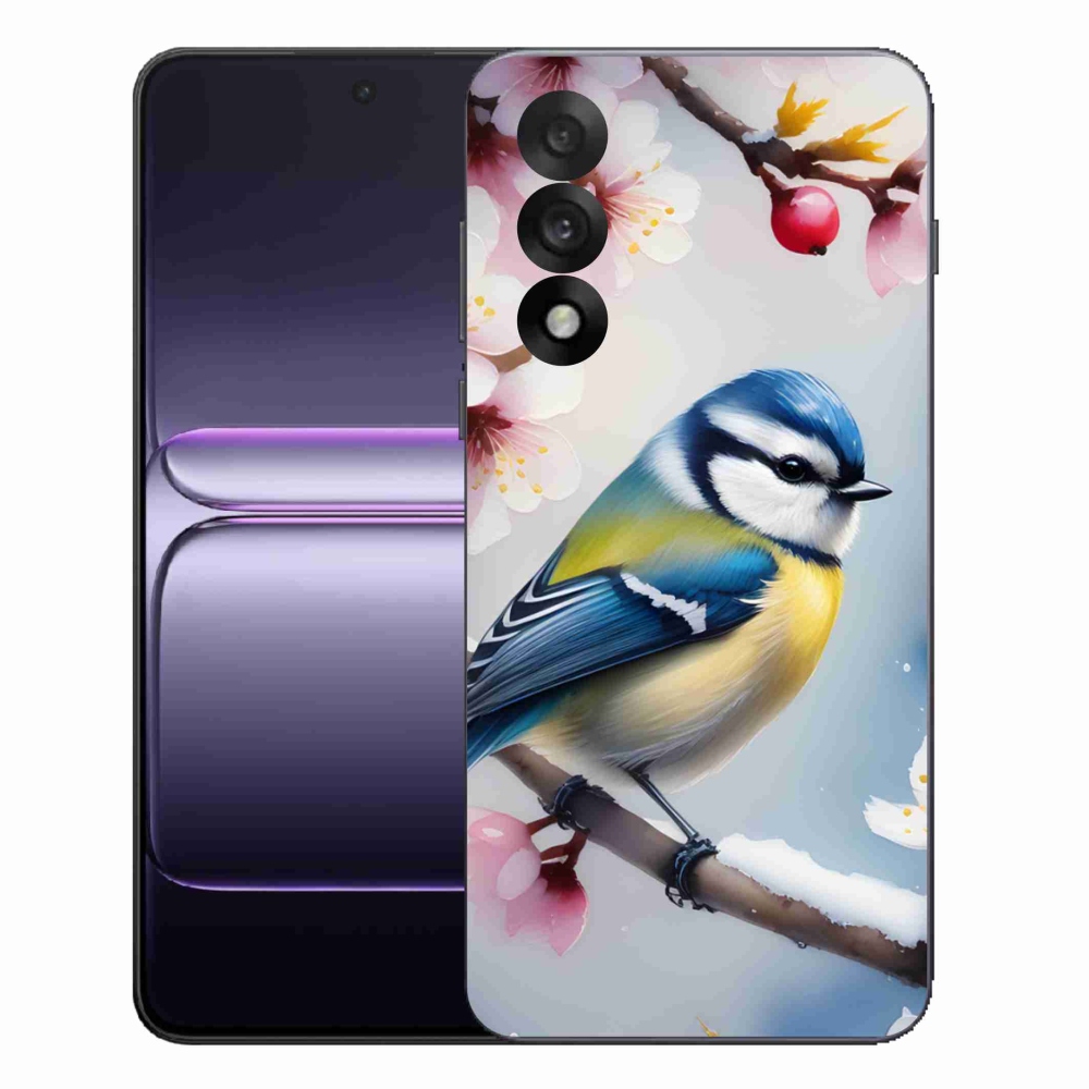 Gelový kryt mmCase na One Plus Nord 5 - sýkorka