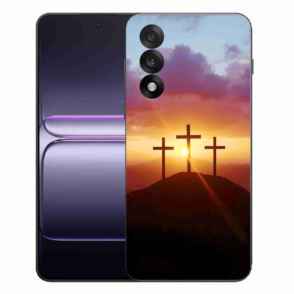 Gelový kryt mmCase na One Plus Nord 5 - tři kříže