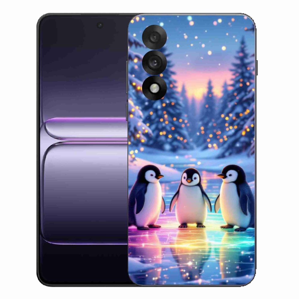 Gelový kryt mmCase na One Plus Nord 5 - tučnáci