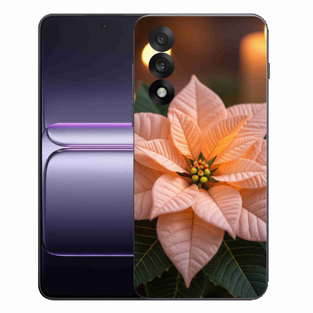 Gelový kryt mmCase na One Plus Nord 5 - vánoční hvězda