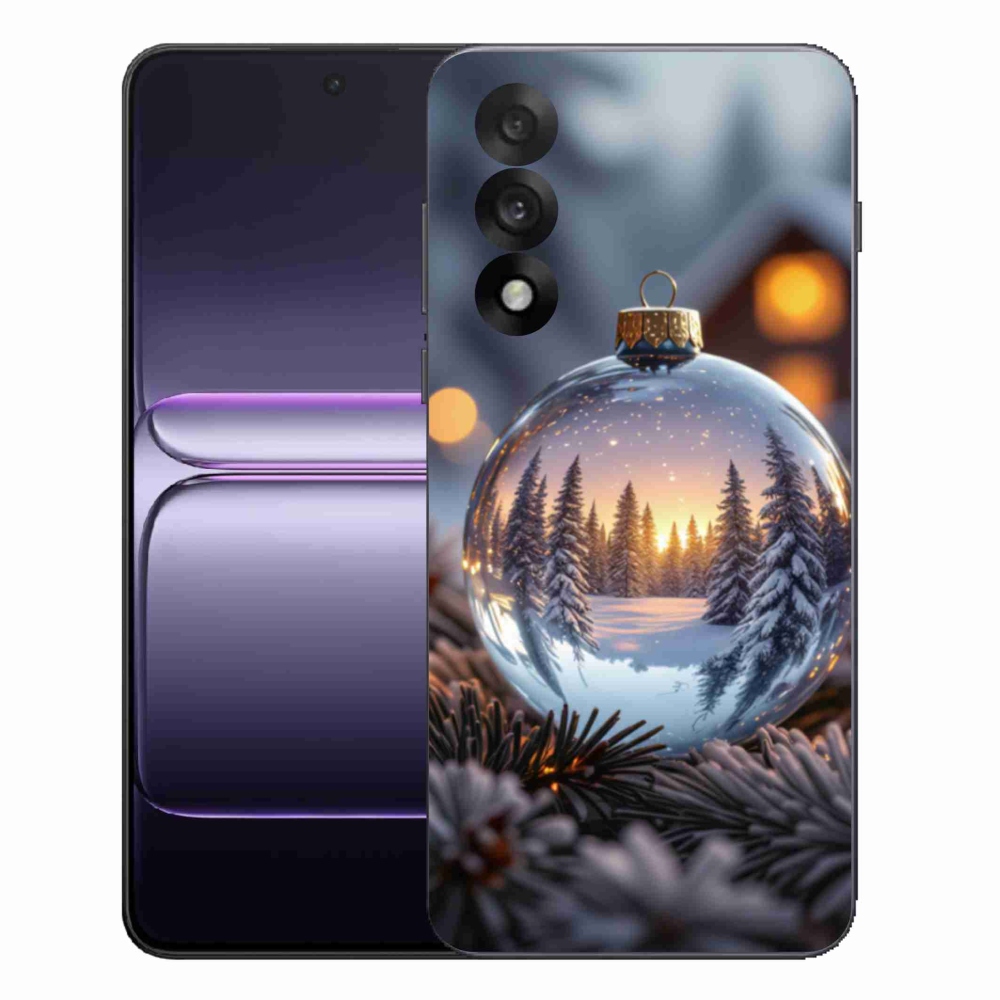 Gelový kryt mmCase na One Plus Nord 5 - vánoční ozdoba