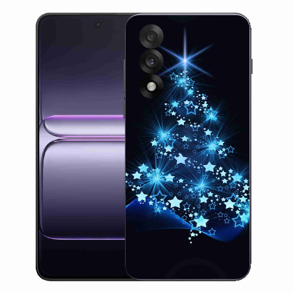 Gelový kryt mmCase na One Plus Nord 5 - vánoční stromek