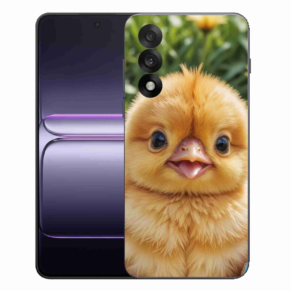 Gelový kryt mmCase na One Plus Nord 5 - veselé kuřátko