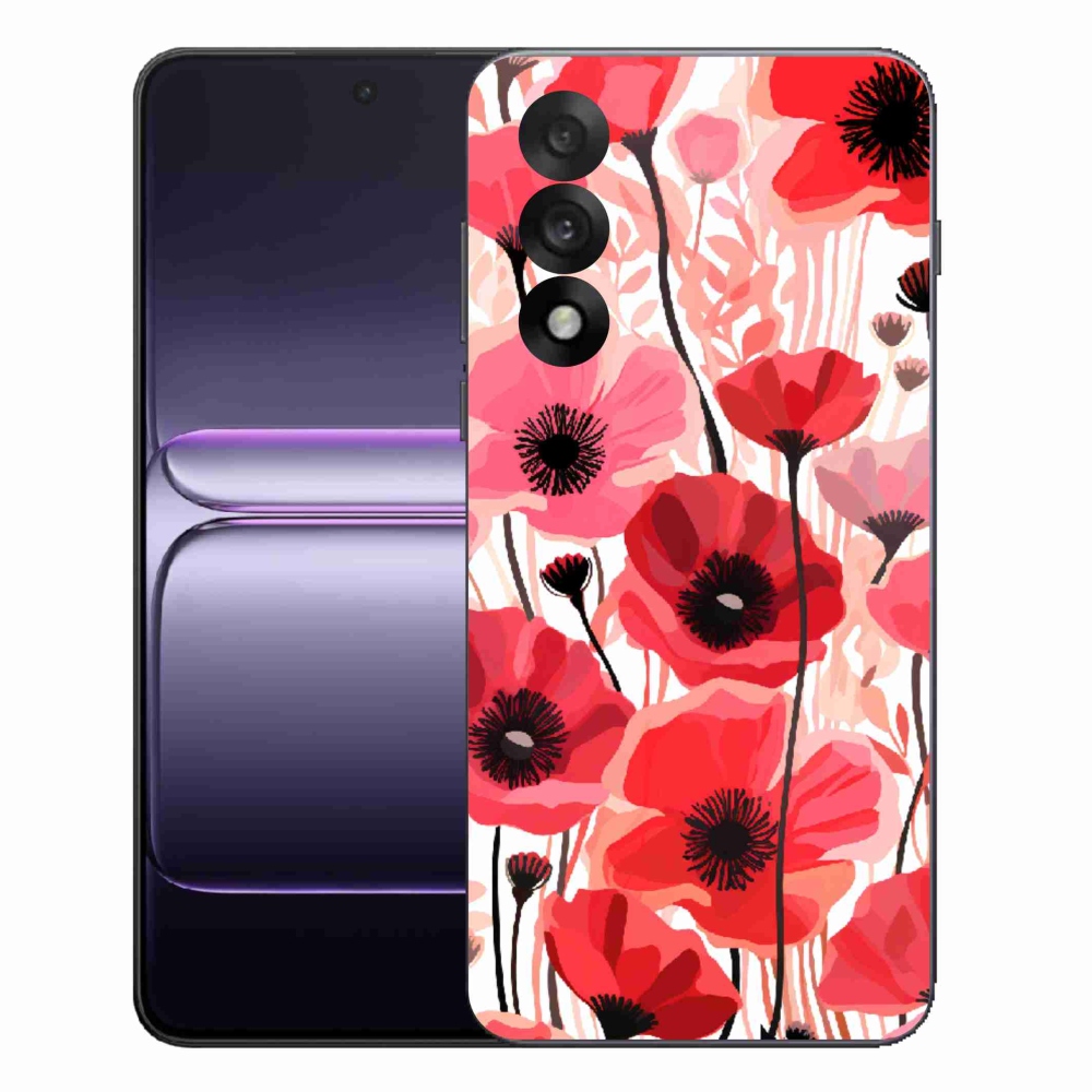 Gelový kryt mmCase na One Plus Nord 5 - vlčí mák 1