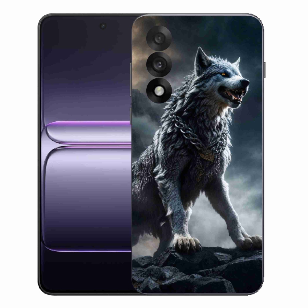 Gelový kryt mmCase na One Plus Nord 5 - vlk 1