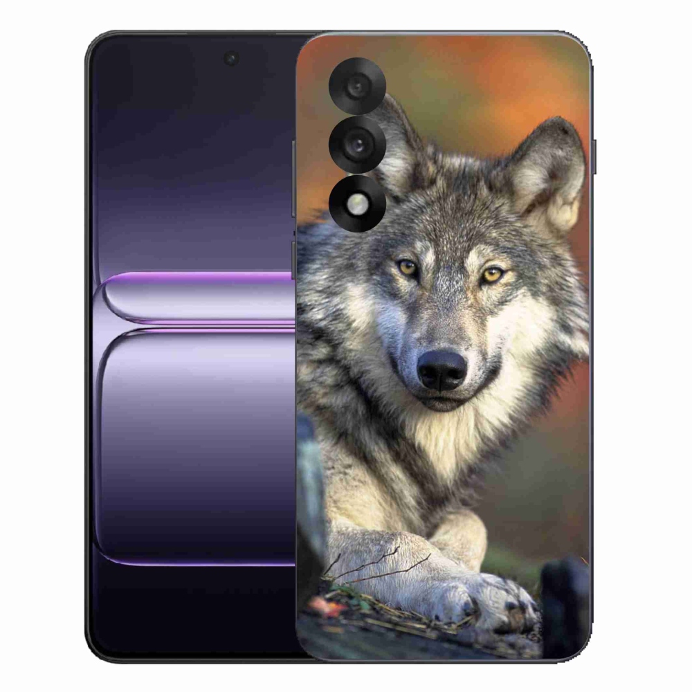 Gelový kryt mmCase na One Plus Nord 5 - vlk