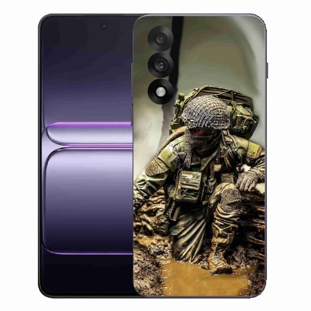 Gelový kryt mmCase na One Plus Nord 5 - voják