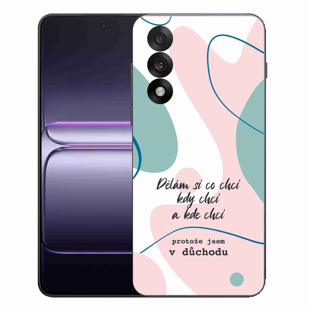 Gelový kryt mmCase na One Plus Nord 5 - vtipný text 10 bílé pozadí