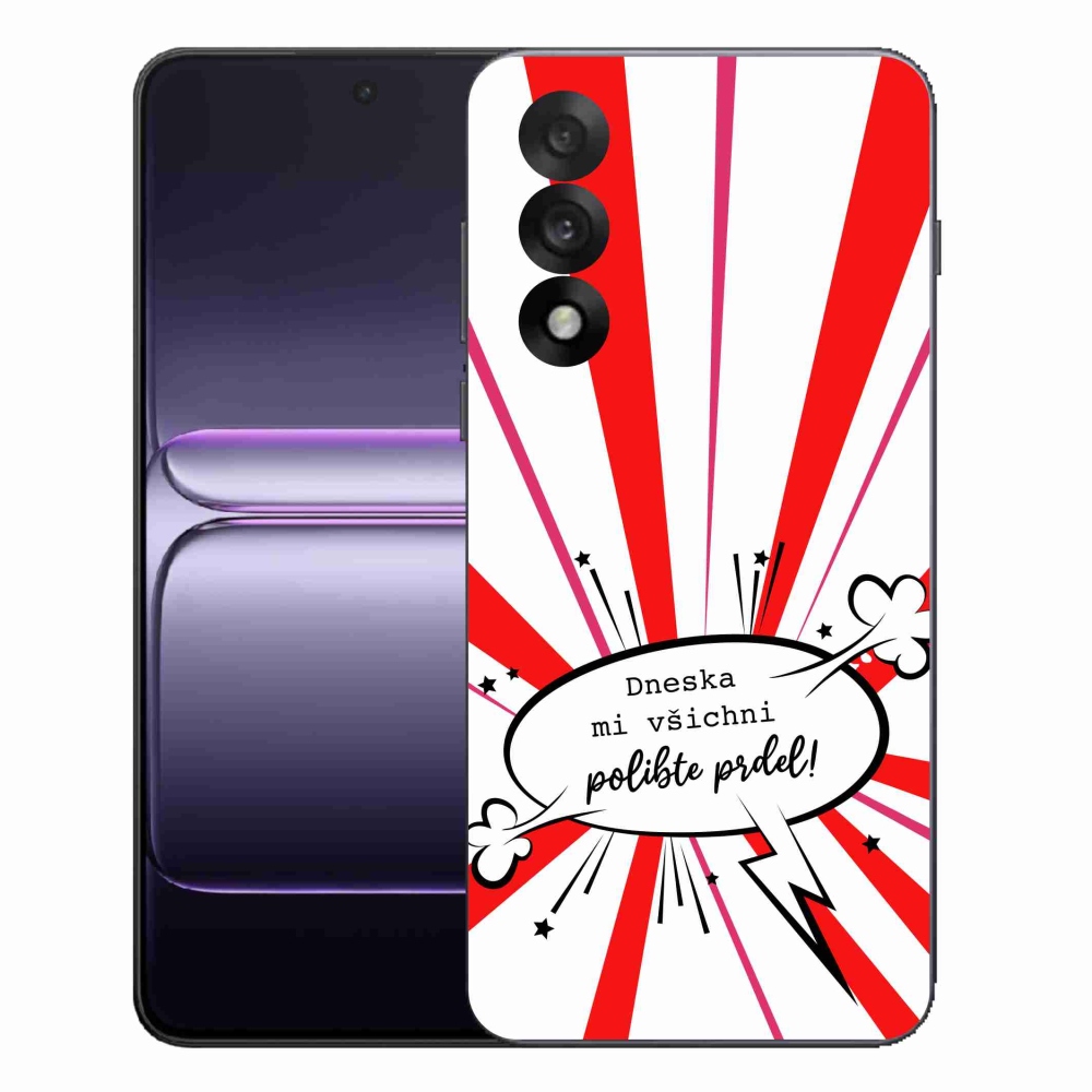 Gelový kryt mmCase na One Plus Nord 5 - vtipný text 15 bílé pozadí