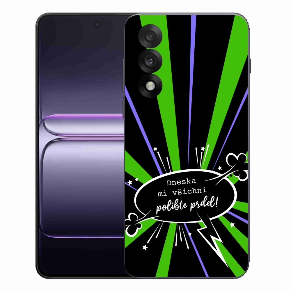 Gelový kryt mmCase na One Plus Nord 5 - vtipný text 15 černé pozadí