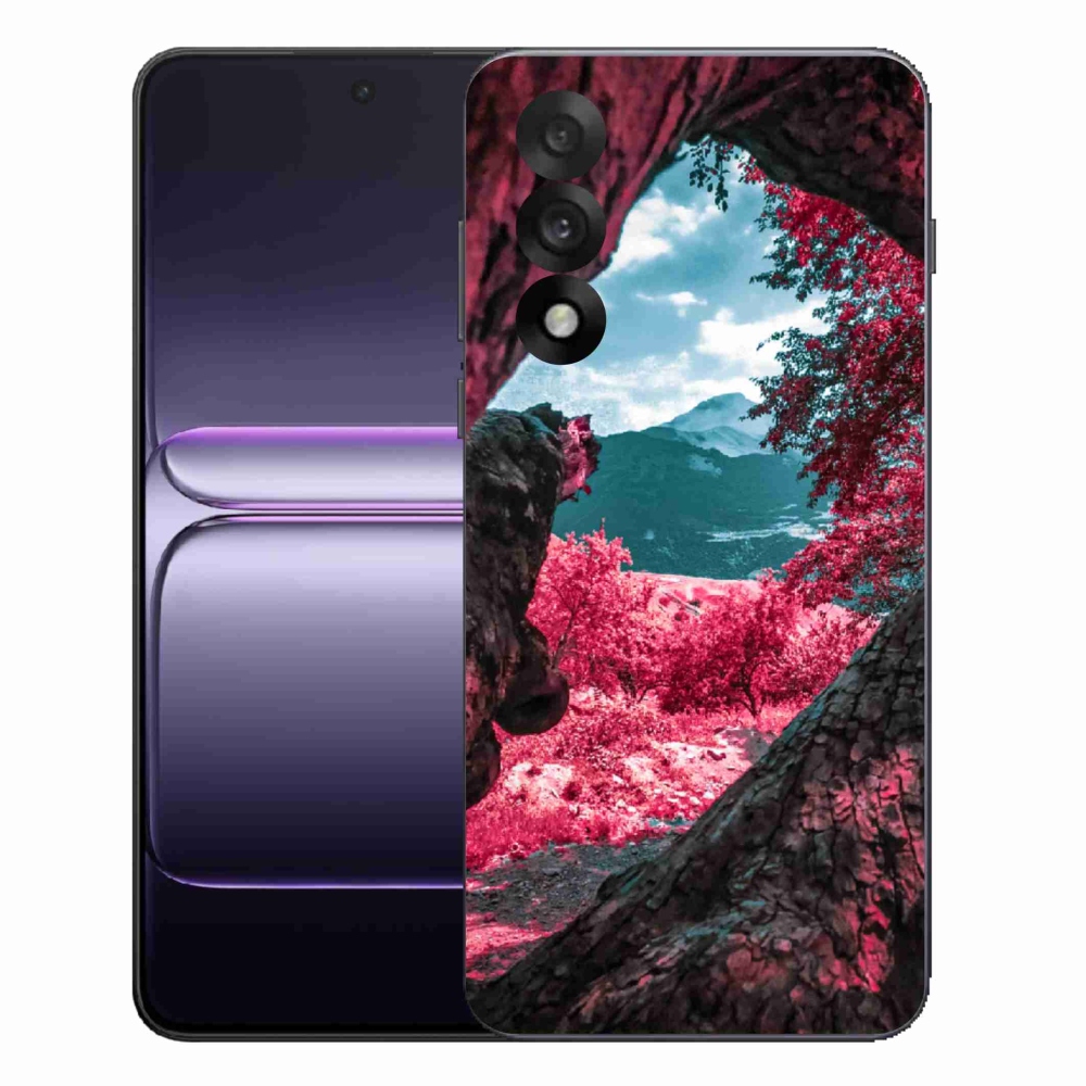 Gelový kryt mmCase na One Plus Nord 5 - výhled na hory