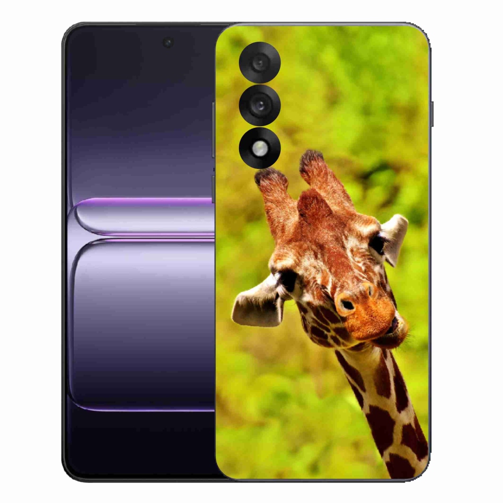 Gelový kryt mmCase na One Plus Nord 5 - žirafa
