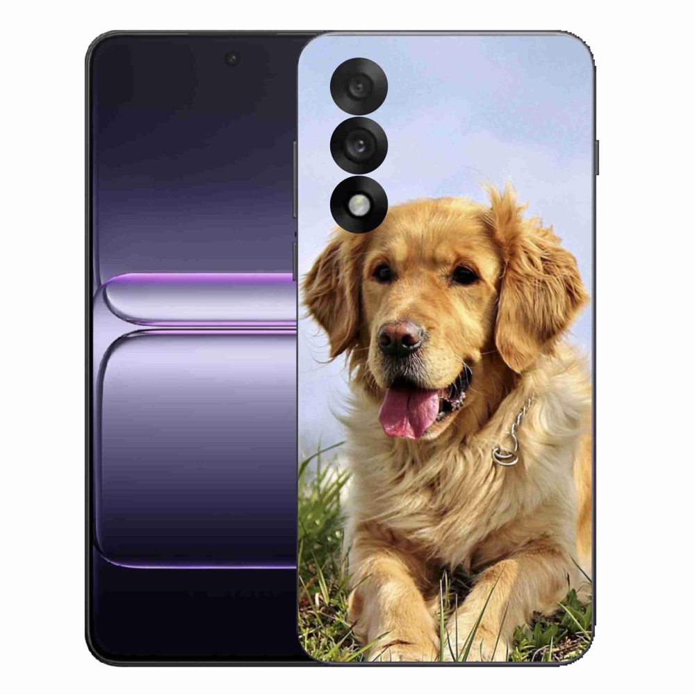Gelový kryt mmCase na One Plus Nord 5 - zlatý retrívr
