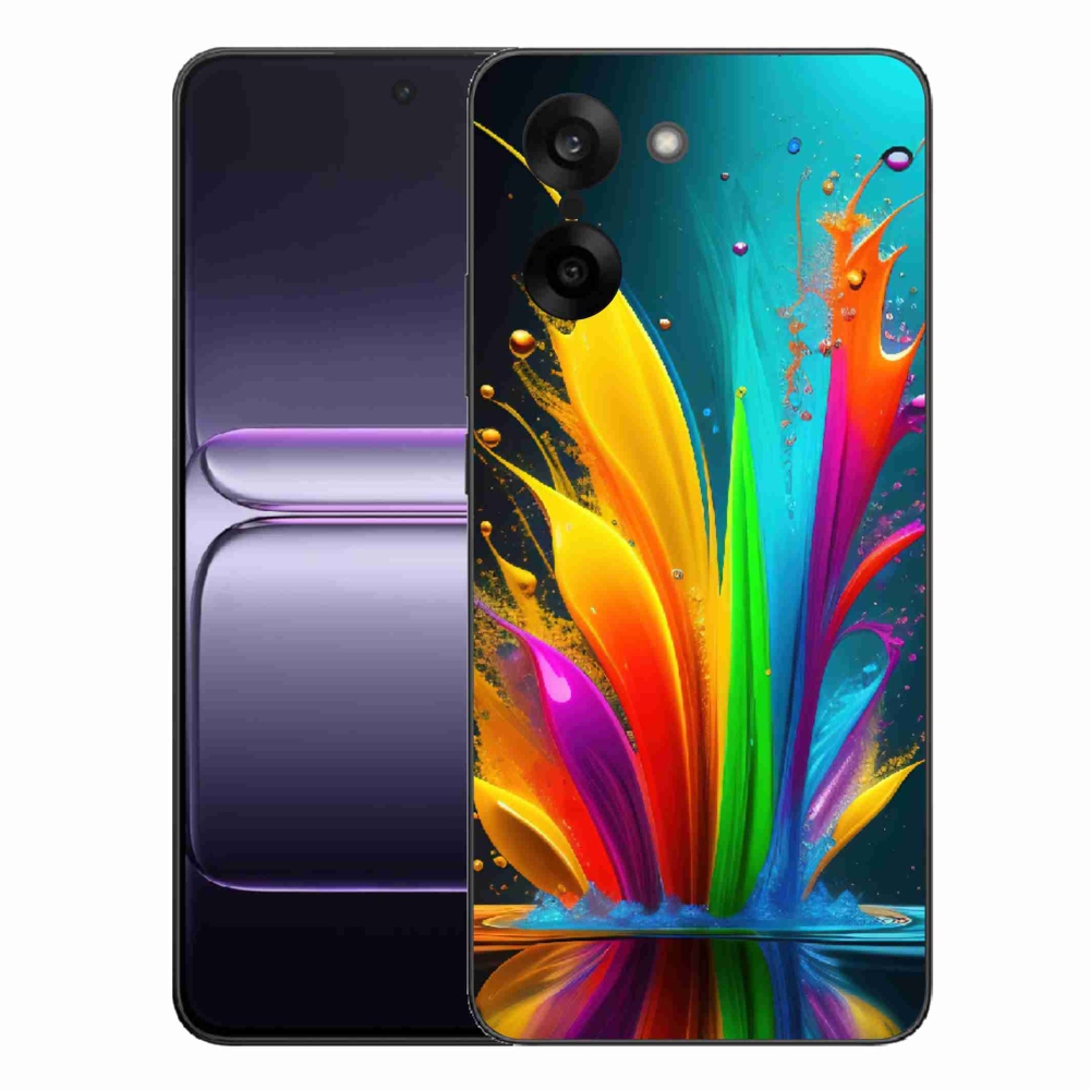 Gelový kryt mmCase na One Plus Nord CE5 - abstraktní motiv 1