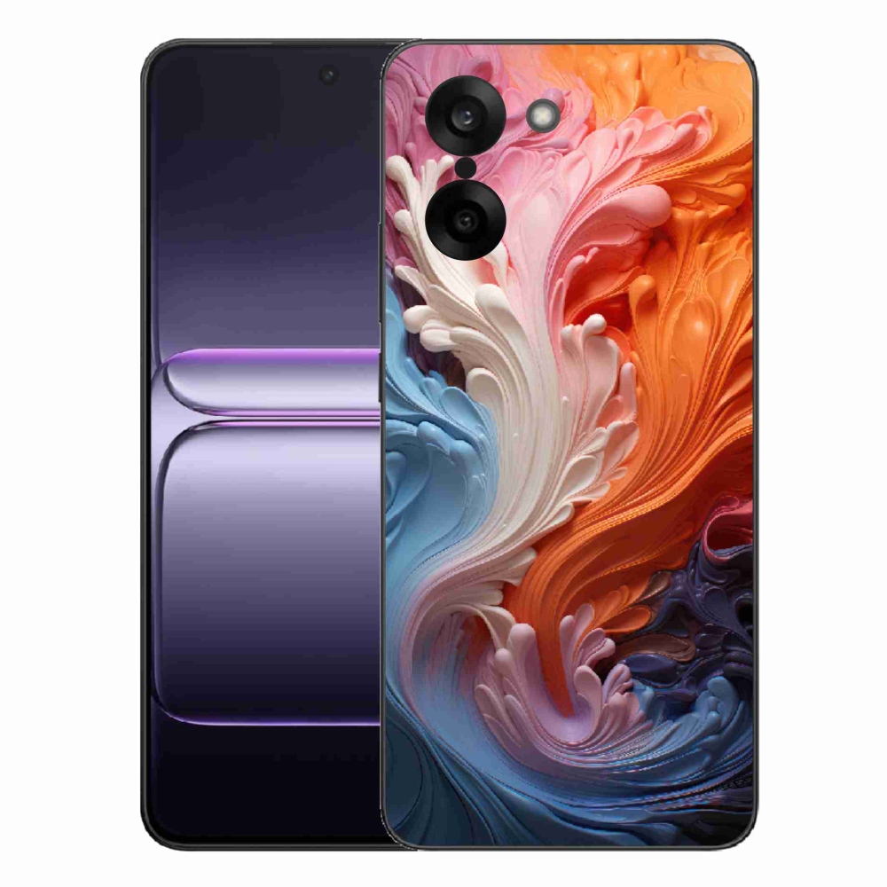 Gelový kryt mmCase na One Plus Nord CE5 - abstraktní motiv 8