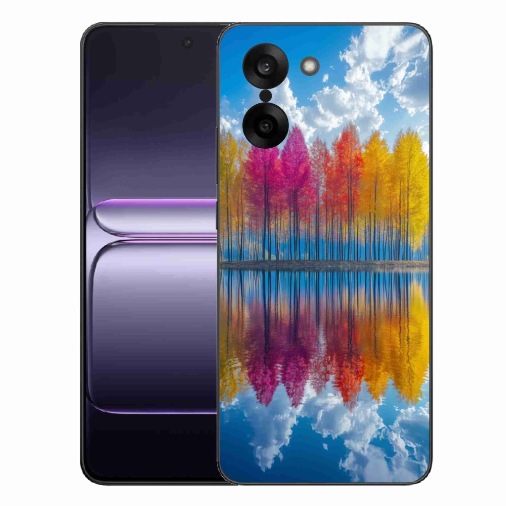 Gelový kryt mmCase na One Plus Nord CE5 - barevné stromy