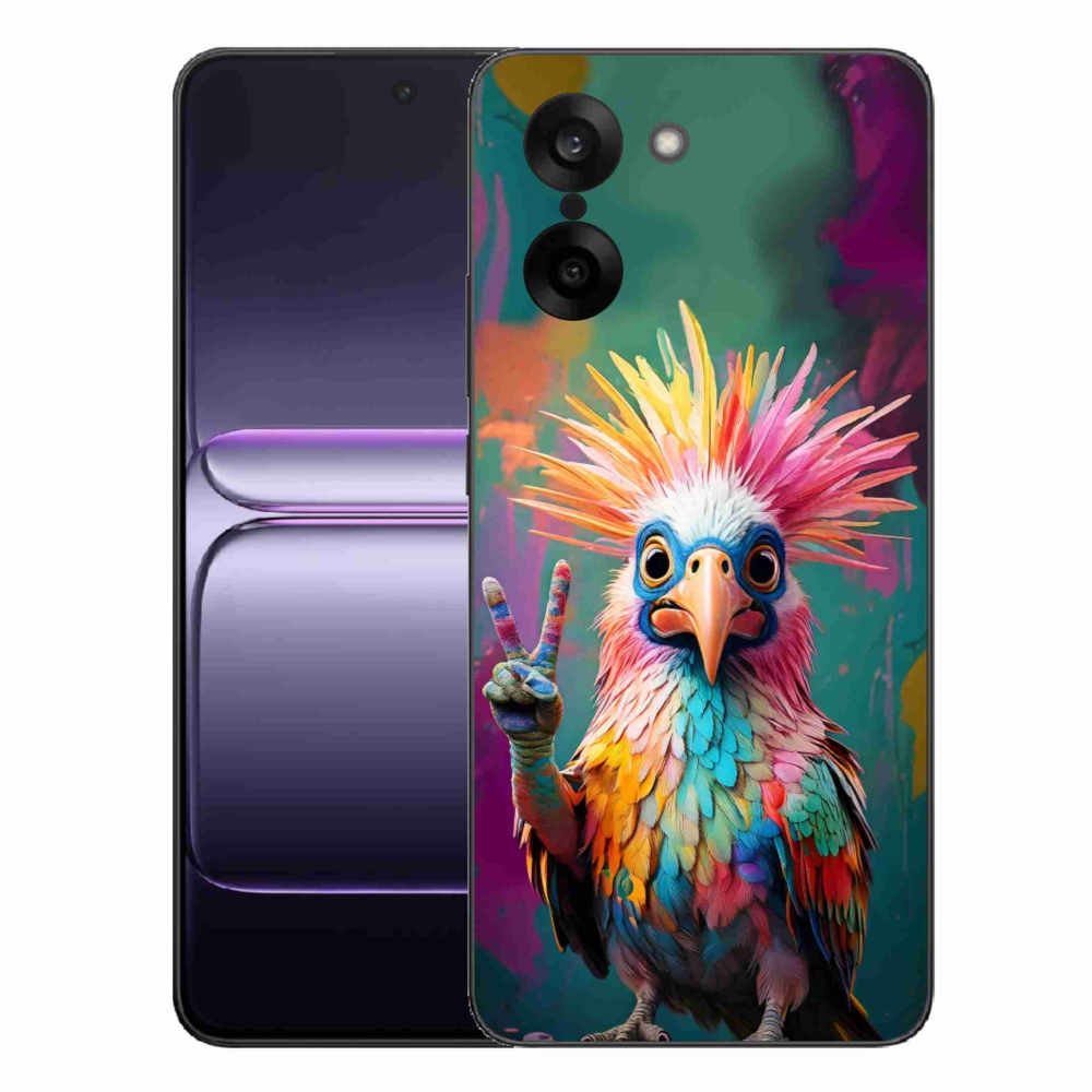 Gelový kryt mmCase na One Plus Nord CE5 - barevný rebel