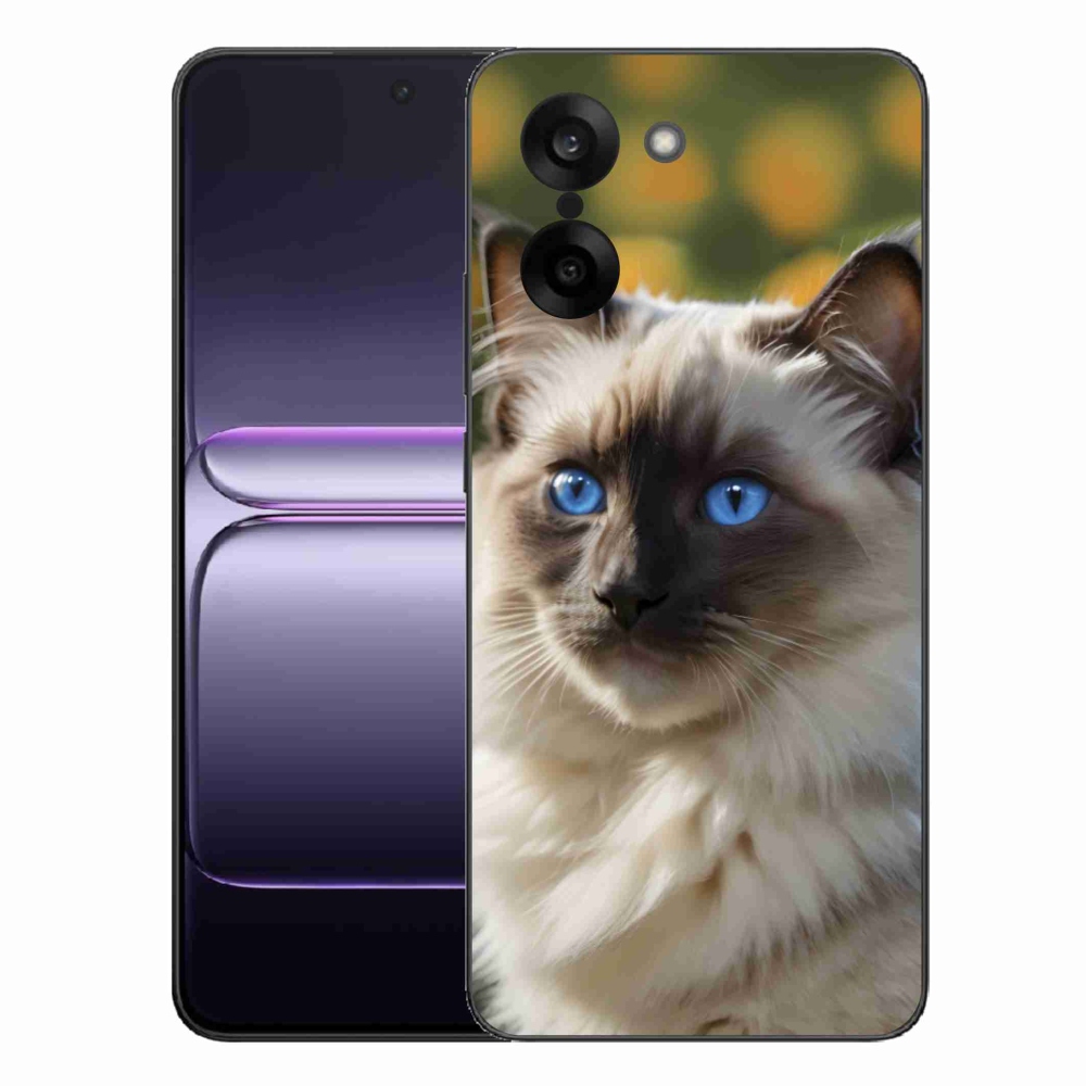 Gelový kryt mmCase na One Plus Nord CE5 - bílý ragdoll