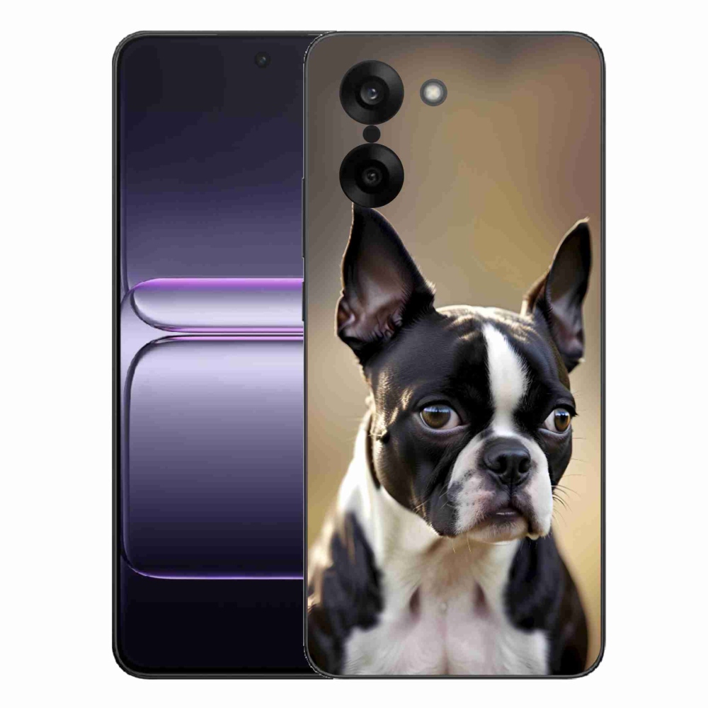 Gelový kryt mmCase na One Plus Nord CE5 - bostonský teriér