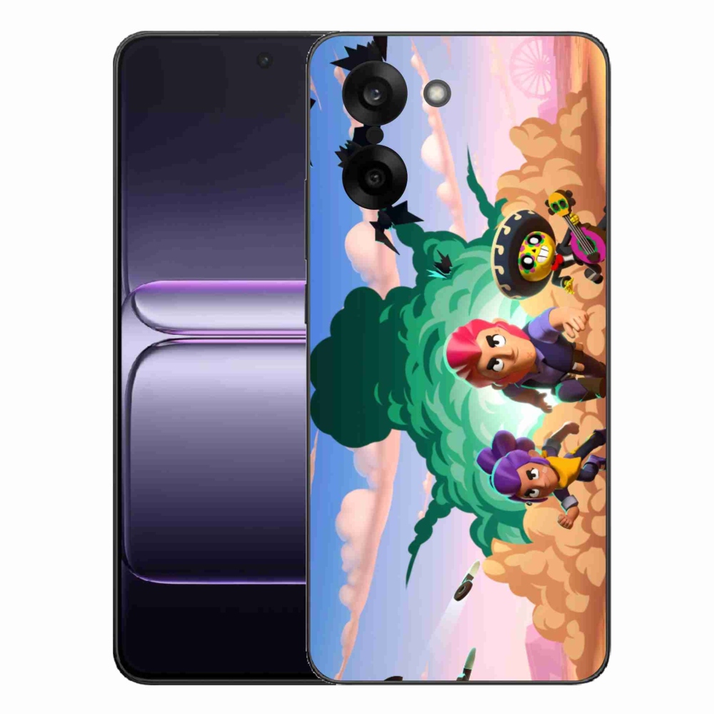 Gelový kryt mmCase na One Plus Nord CE5 - brawl stars