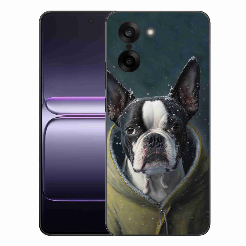 Gelový kryt mmCase na One Plus Nord CE5 - buldoček