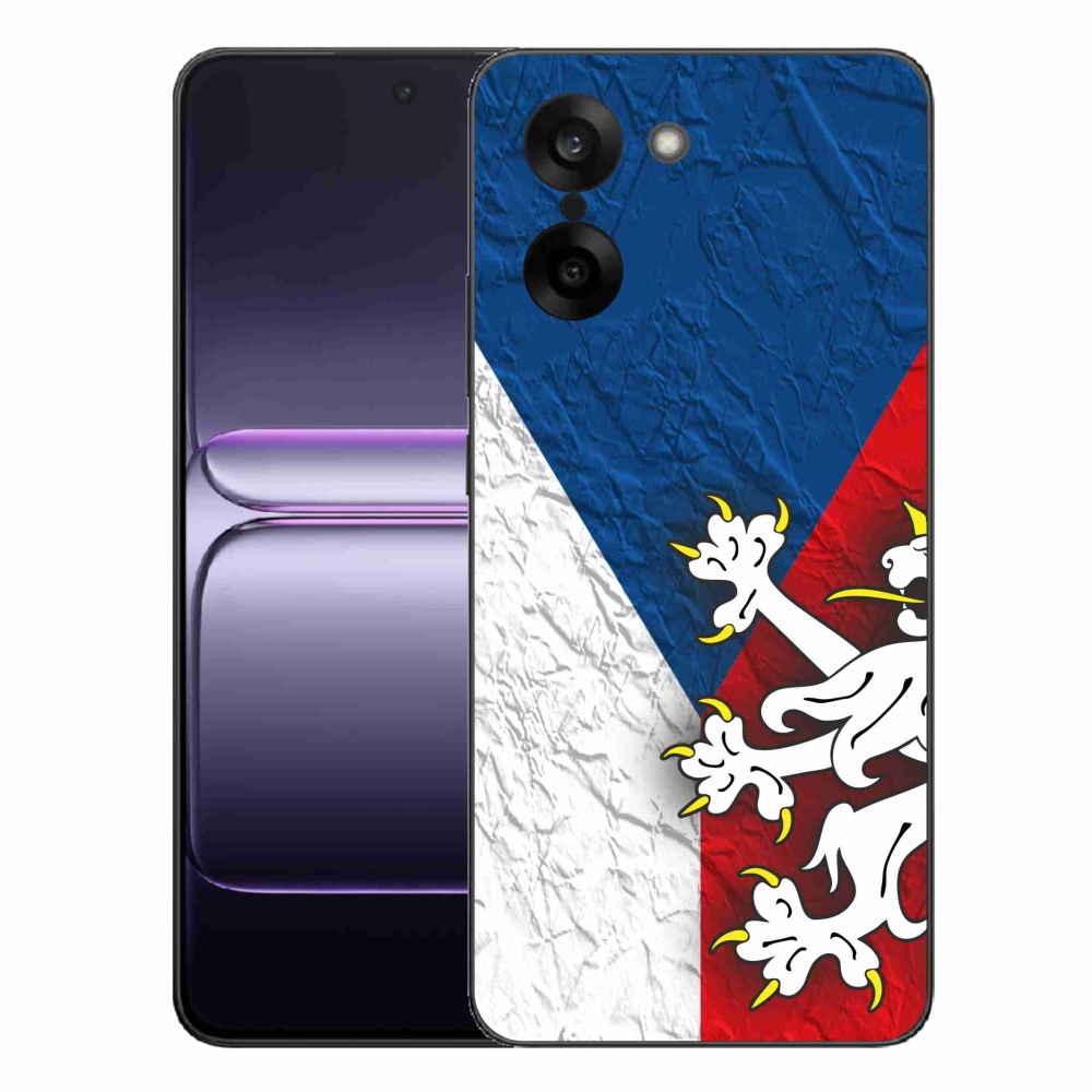 Gelový kryt mmCase na One Plus Nord CE5 - česká vlajka 1