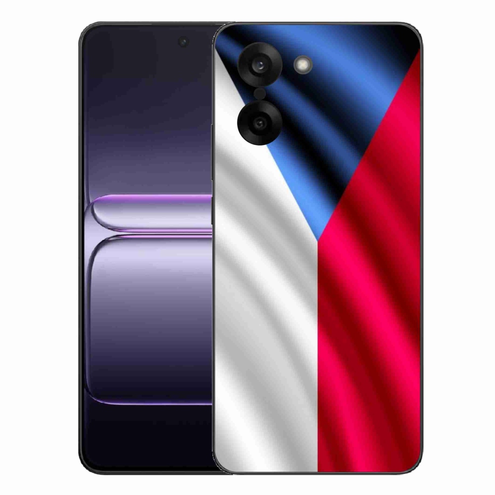 Gelový kryt mmCase na One Plus Nord CE5 - česká vlajka