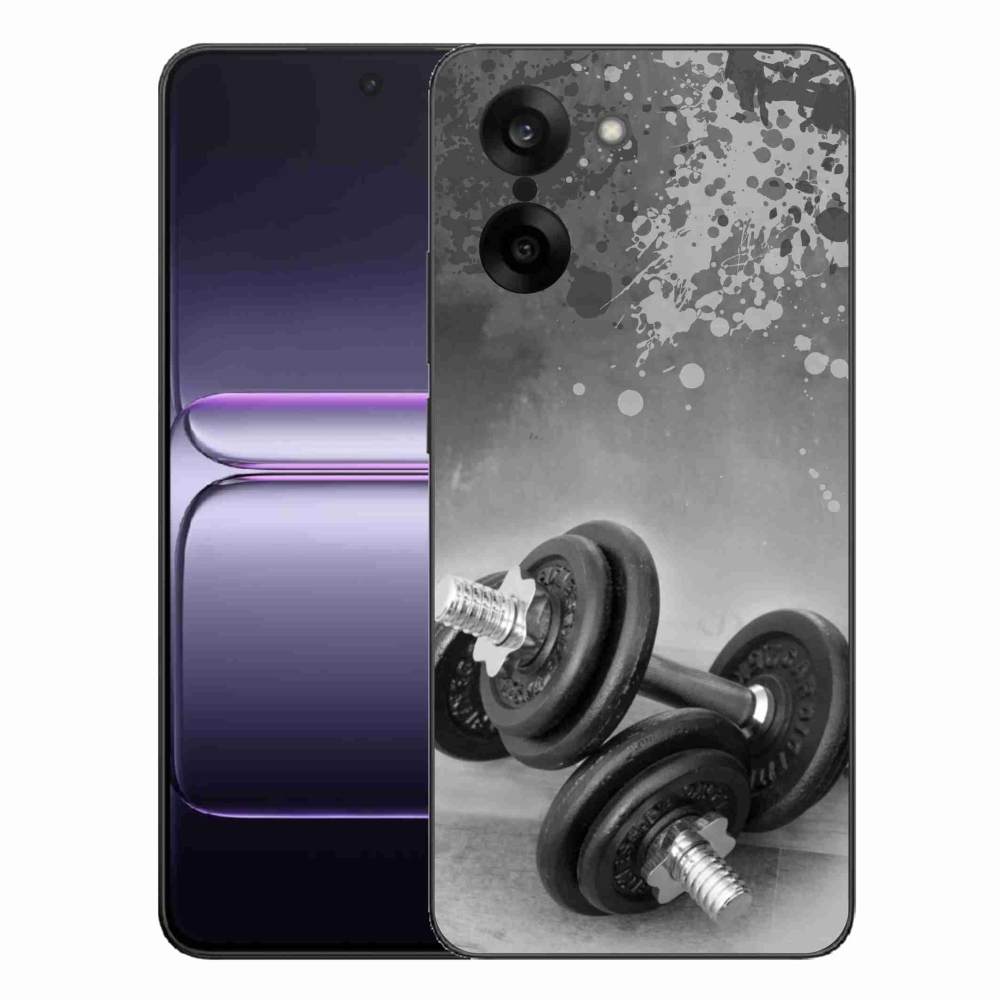 Gelový kryt mmCase na One Plus Nord CE5 - činky 1