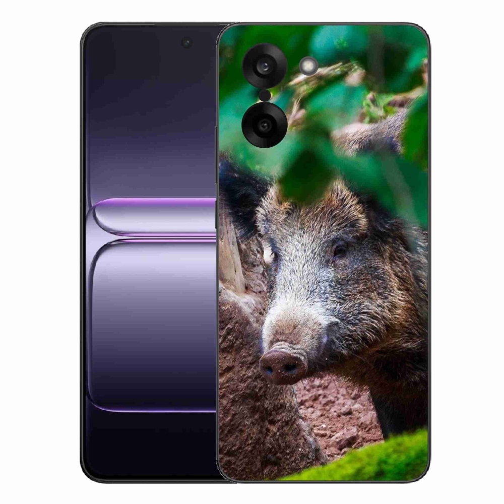 Gelový kryt mmCase na One Plus Nord CE5 - divoké prase