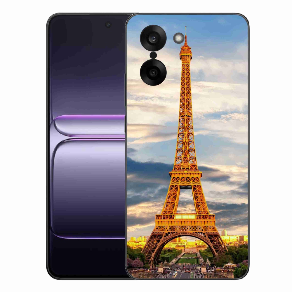 Gelový kryt mmCase na One Plus Nord CE5 - eiffelova věž 3