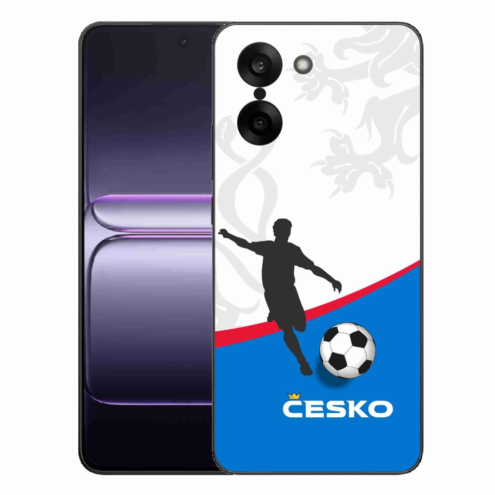 Gelový kryt mmCase na One Plus Nord CE5 - fotbal Česko 1