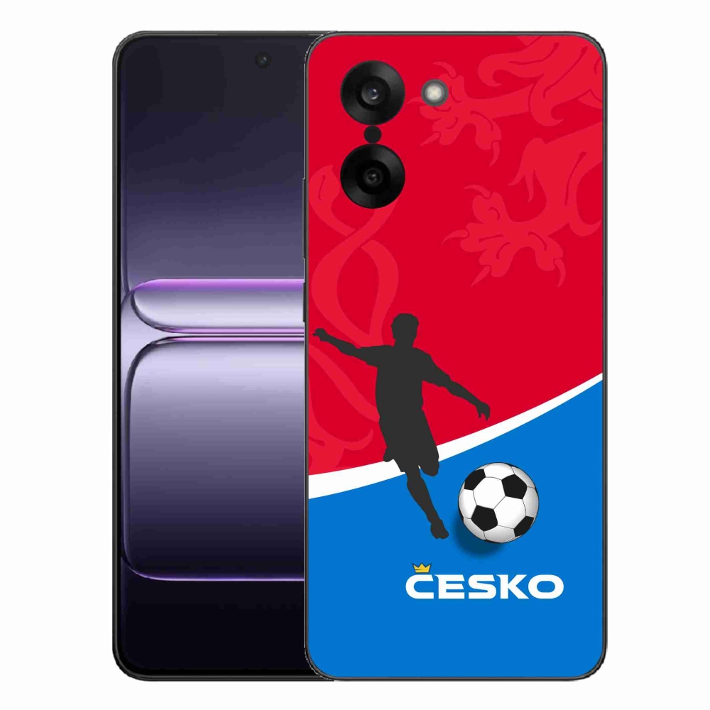 Gelový kryt mmCase na One Plus Nord CE5 - fotbal Česko